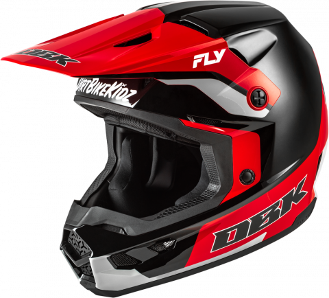 Fly Racing Kinetic Helmet DBK Black/Red